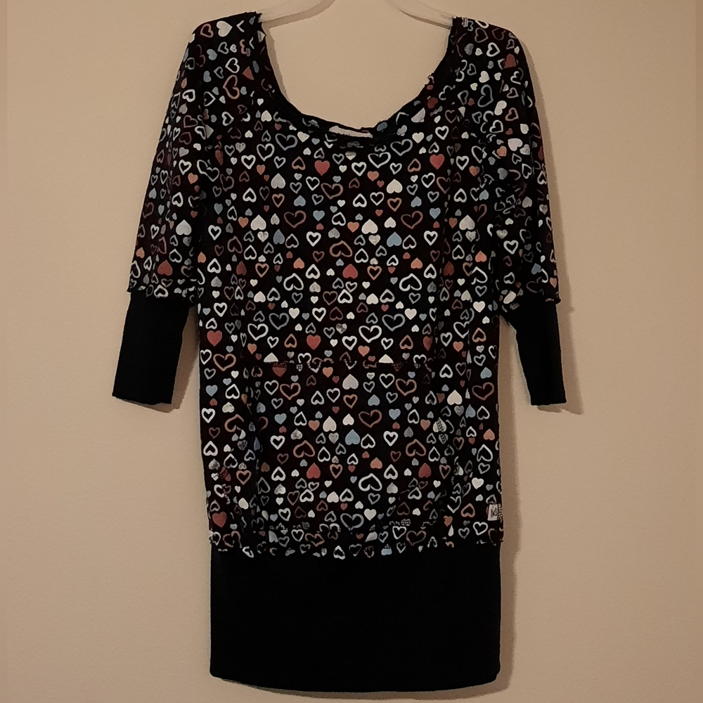 Self Esteem, Multi Colored Heart Dress, Small